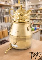 کتری و قوری طرح یونیک 5 لیتر گلد