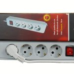 پریز 4 خانه ارت دار کابل 1.5 متر