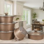 سرویس قابلمه دو رو گرانیت کد 8600