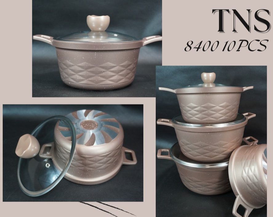 TNS (1) سرویس قابلمه دو رو گرانیت کد 8400 - تصویر 1