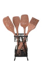 ست 5 تکه کفگیر و ملاقه سیلیکونی - تصویر 8